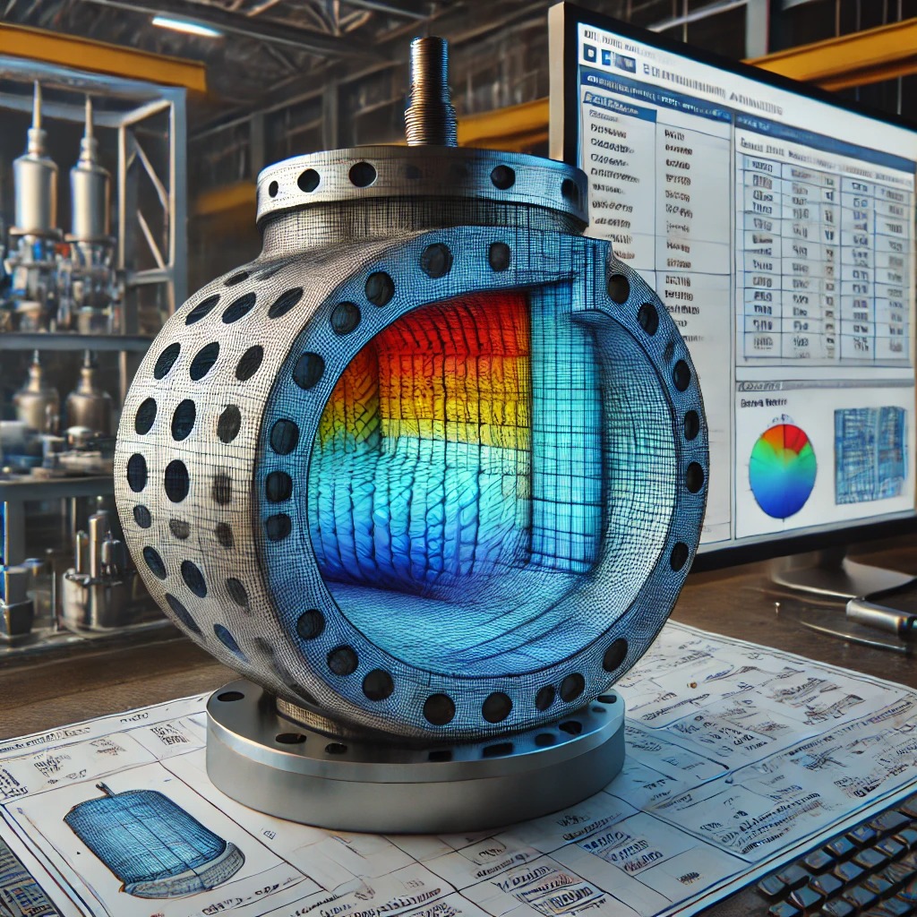 FEA Analysis of vessel component